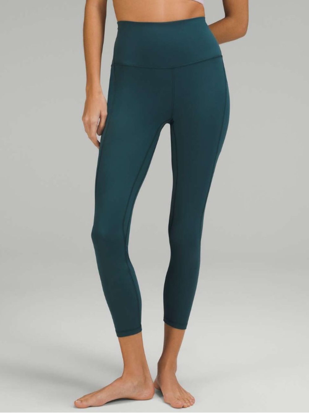 Lululemon Align High-Rise Pant with Pockets 25" Green Jasper Size 0 W5DCES